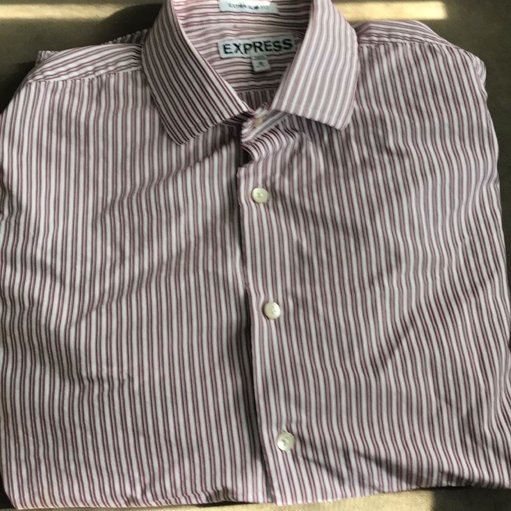 Express buttoned down with long sleeves